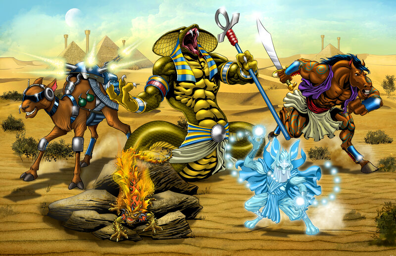 Desert Kingdom warrior