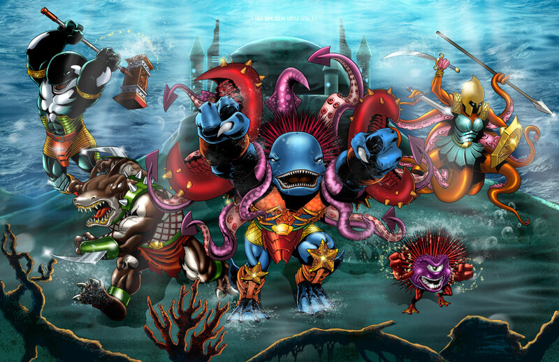 Ocean Kingdom warrior