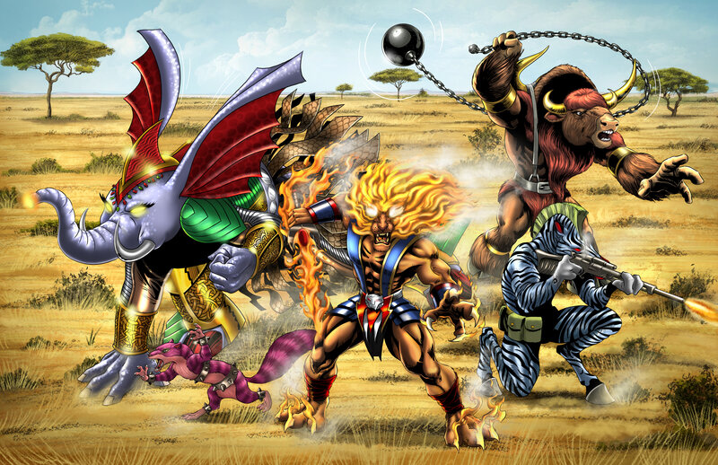 Savannah Kingdom warrior